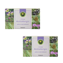 Load image into Gallery viewer, 2 X Antiallergic Tea, 20 sachets, anti-allergic, antioxidant, depurative, diuretic, slightly laxative, anti-inflammatory
