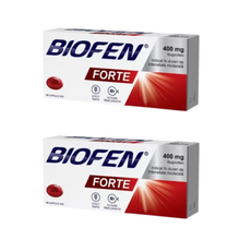 Load image into Gallery viewer, Biofen Forte, 400 mg, 16 soft capsules, migraine, back pain, muscle pain, toothache, joint pain, menstrual pain