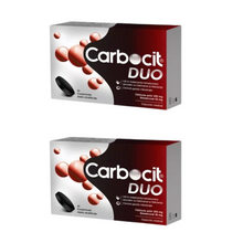 Load image into Gallery viewer, Carbocit DUO, 20 double layered tablets, flatulence and bloating