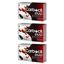 Load image into Gallery viewer, Carbocit DUO, 20 double layered tablets, flatulence and bloating