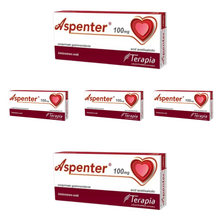 Load image into Gallery viewer, Aspenter, 28 gastroresistant tablets, reducing the risk of myocardial infarction, prevention of stroke, maintaining blood circulation
