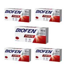 Load image into Gallery viewer, Biofen Forte, 400 mg, 16 soft capsules, migraine, back pain, muscle pain, toothache, joint pain, menstrual pain