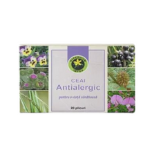 Load image into Gallery viewer, 2 X Antiallergic Tea, 20 sachets, anti-allergic, antioxidant, depurative, diuretic, slightly laxative, anti-inflammatory