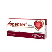 Load image into Gallery viewer, Aspenter, 28 gastroresistant tablets, reducing the risk of myocardial infarction, prevention of stroke, maintaining blood circulation