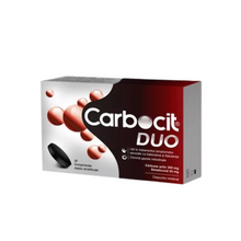 Load image into Gallery viewer, Carbocit DUO, 20 double layered tablets, flatulence and bloating