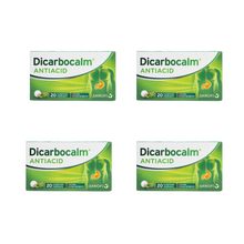 Load image into Gallery viewer, Dicarbocalm Antacid, 20 chewable tablets