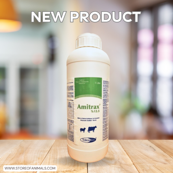 AMITRAX ( SCABATOX) 12.5% Amitraz - Ectoparasitic (Insecticide-Acaricide) - NEW PRODUCT