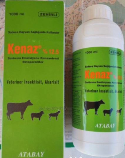 KENAZ (SCABATOX ) AMITRAZ 12.5% - 1000 ML  Varroa