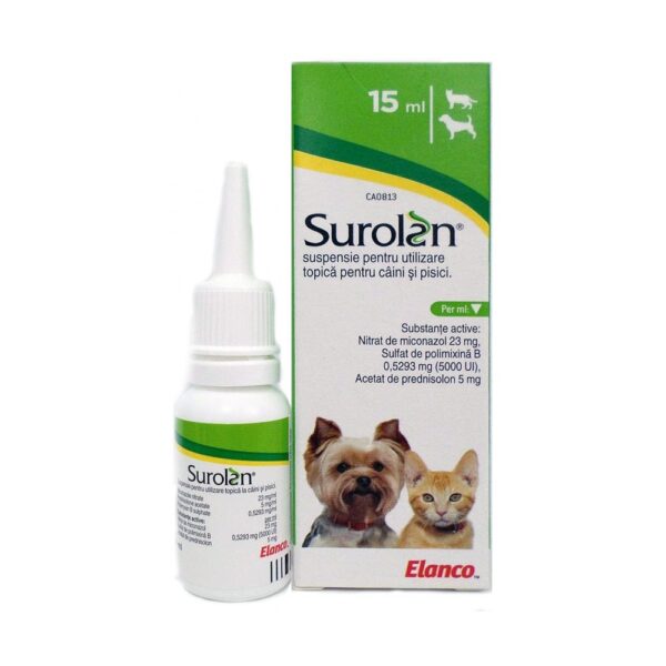 SUROLAN OTIC SOLUTION - 15 ML