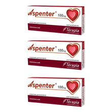 Load image into Gallery viewer, Aspenter, 28 gastroresistant tablets, reducing the risk of myocardial infarction, prevention of stroke, maintaining blood circulation
