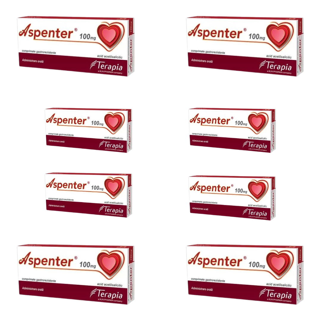 Aspenter, 28 gastroresistant tablets, reducing the risk of myocardial ...
