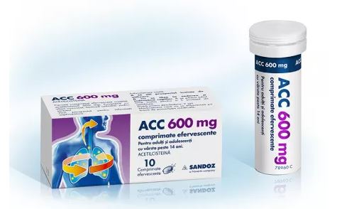 ACC, 600 mg, 10 effervescent tablets