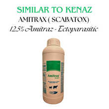 Load image into Gallery viewer, KENAZ (SCABATOX) AMITRAZ 12.5% - 500 ML /1000 ML Varroa, Ectoparasiticide
