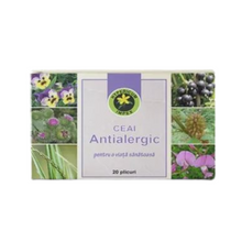 Load image into Gallery viewer, 2 X Antiallergic Tea, 20 sachets, anti-allergic, antioxidant, depurative, diuretic, slightly laxative, anti-inflammatory
