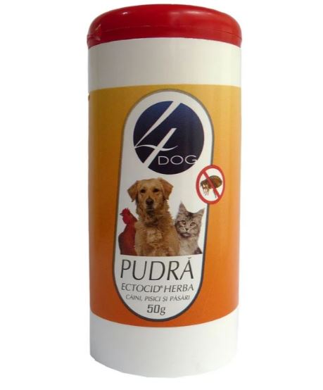 2 X Antiparasitic Powder Ectocid Herba 4DOG 50g