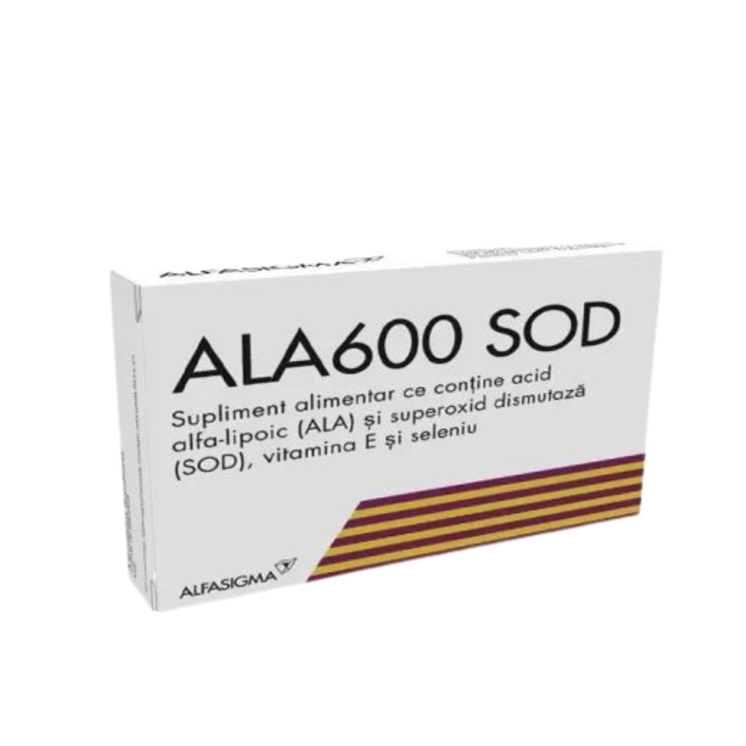 Ala600 SOD, 20 Tablets , Support the body's self-defense capacity