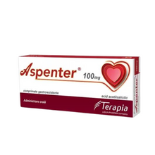 Load image into Gallery viewer, Aspenter, 28 gastroresistant tablets, reducing the risk of myocardial infarction, prevention of stroke, maintaining blood circulation
