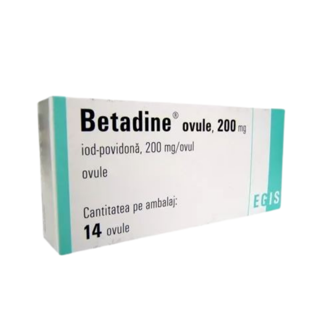 Betadine ovules 200 mg 14 ova