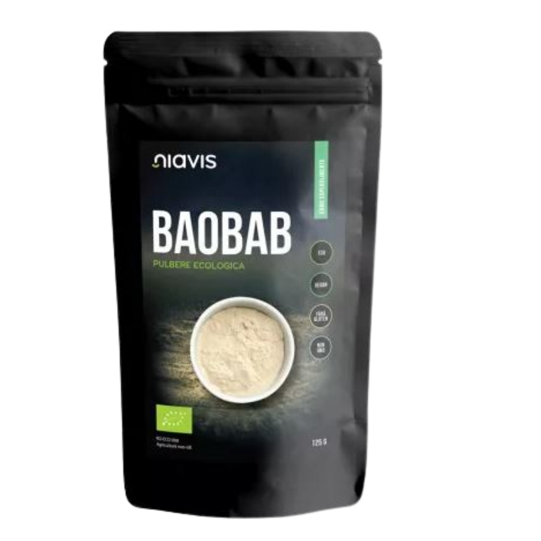 Baobab organic powder, 125 g, Tree of Life