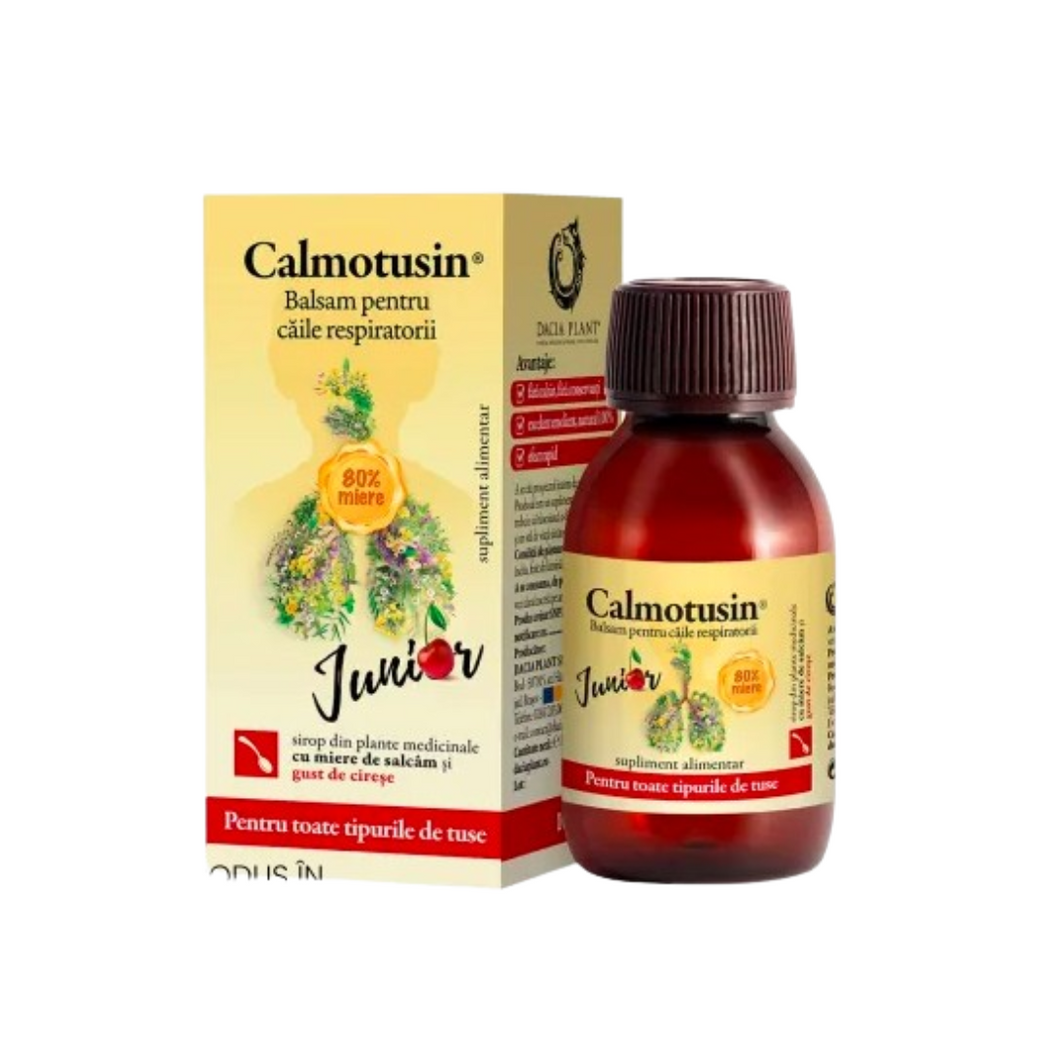 Calmotusin Junior with cherry taste, 100 ml