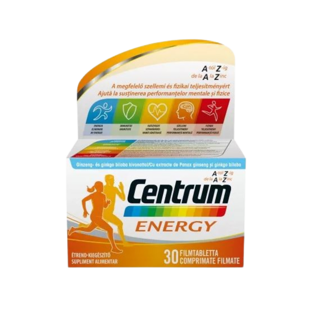 Centrum Energy, 30 film-coated tablets, GSK