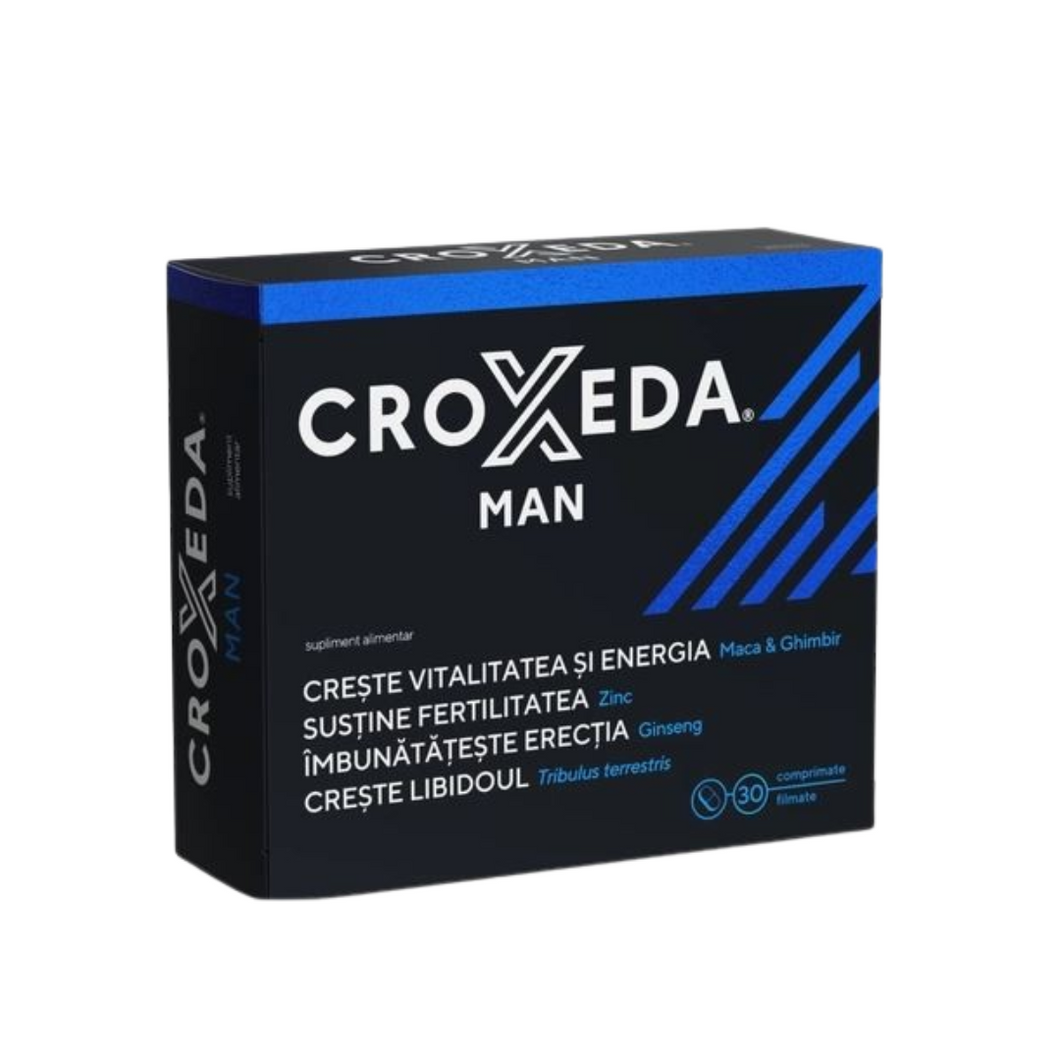 Croxeda Man, 30 film-coated tablets, increase vitality and energy,improve erection and increase libido