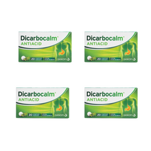 Load image into Gallery viewer, Dicarbocalm Antacid, 20 chewable tablets
