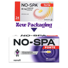 Load image into Gallery viewer, No-Spa Forte, 80 mg, 24 tablets, muscle spasm, menstruation
