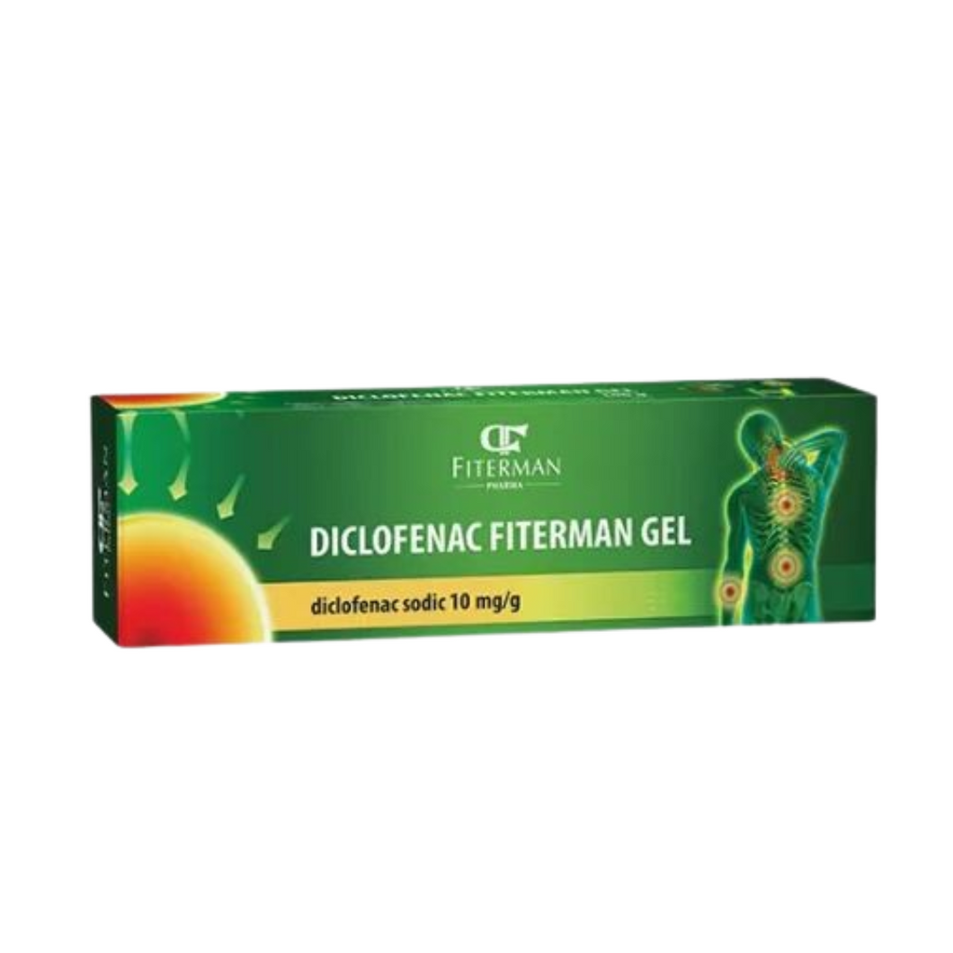 Diclofenac gel, 50 / 100 g, Fiterman