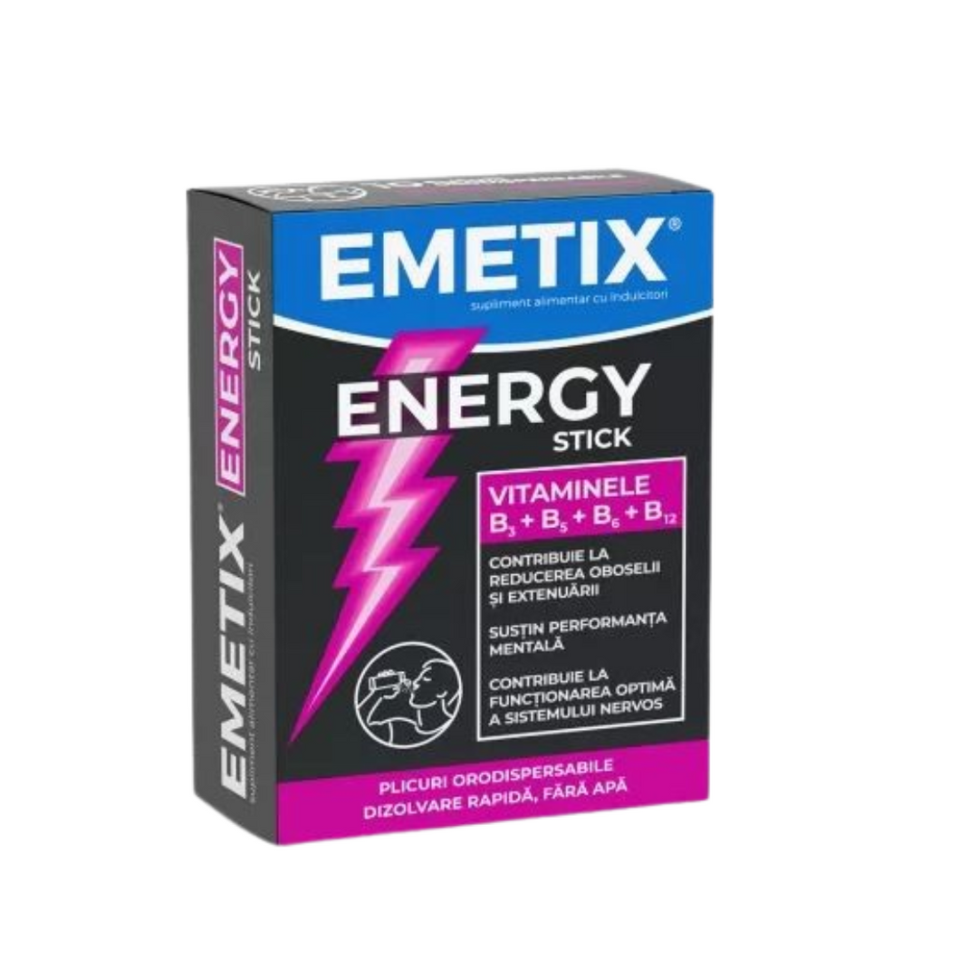 Emetix Energy Stick, 10 sachets, Fiterman