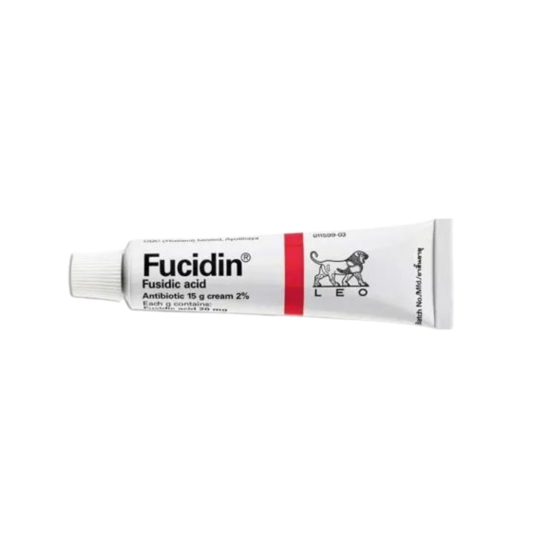 Fucidin cream, 15 g, skin infections, infected wounds, folliculitis, boils