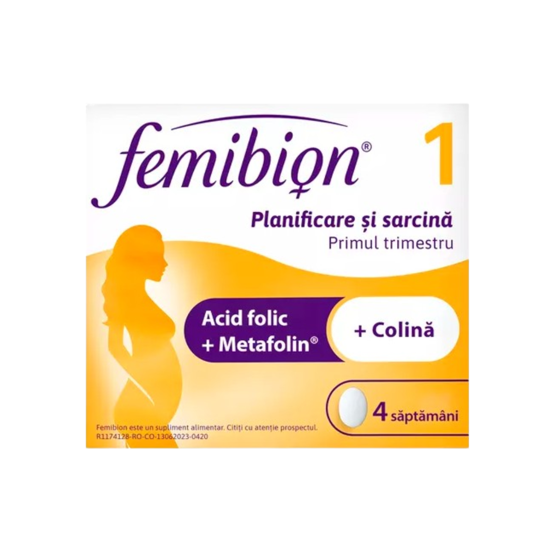 Femibion 1 - Planning and Pregnancy, 28 film tablets – StoreOfAnimals