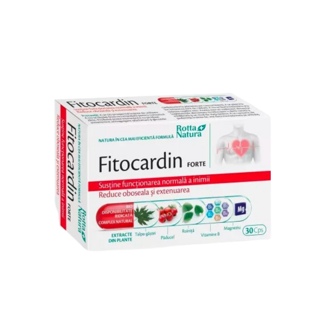 Fitocardin Forte, 30 capsules