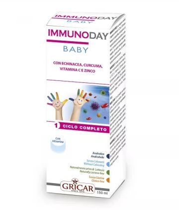 Immunoday Baby, 150 ml, Supplement of Vegetable Extracts