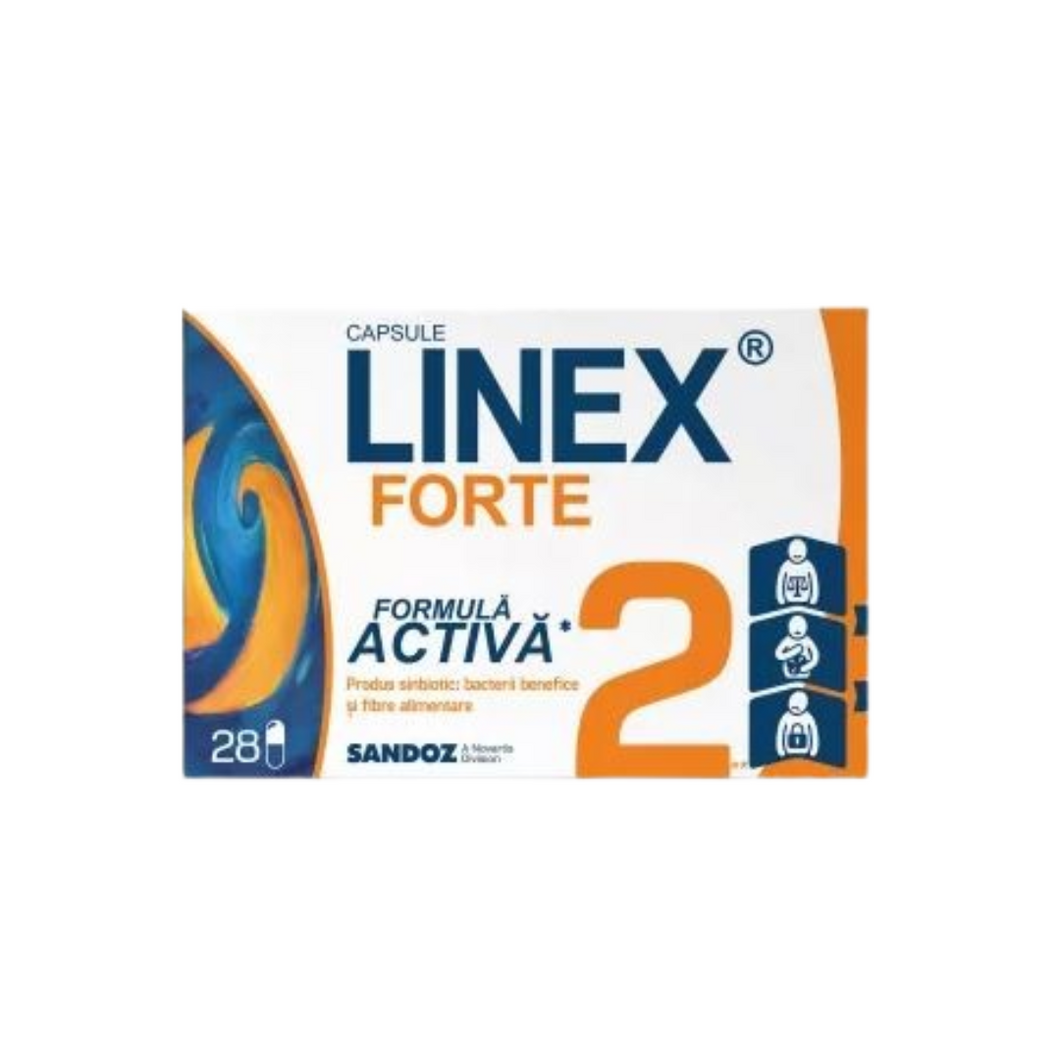 Linex Forte, 28 capsules, Sandoz