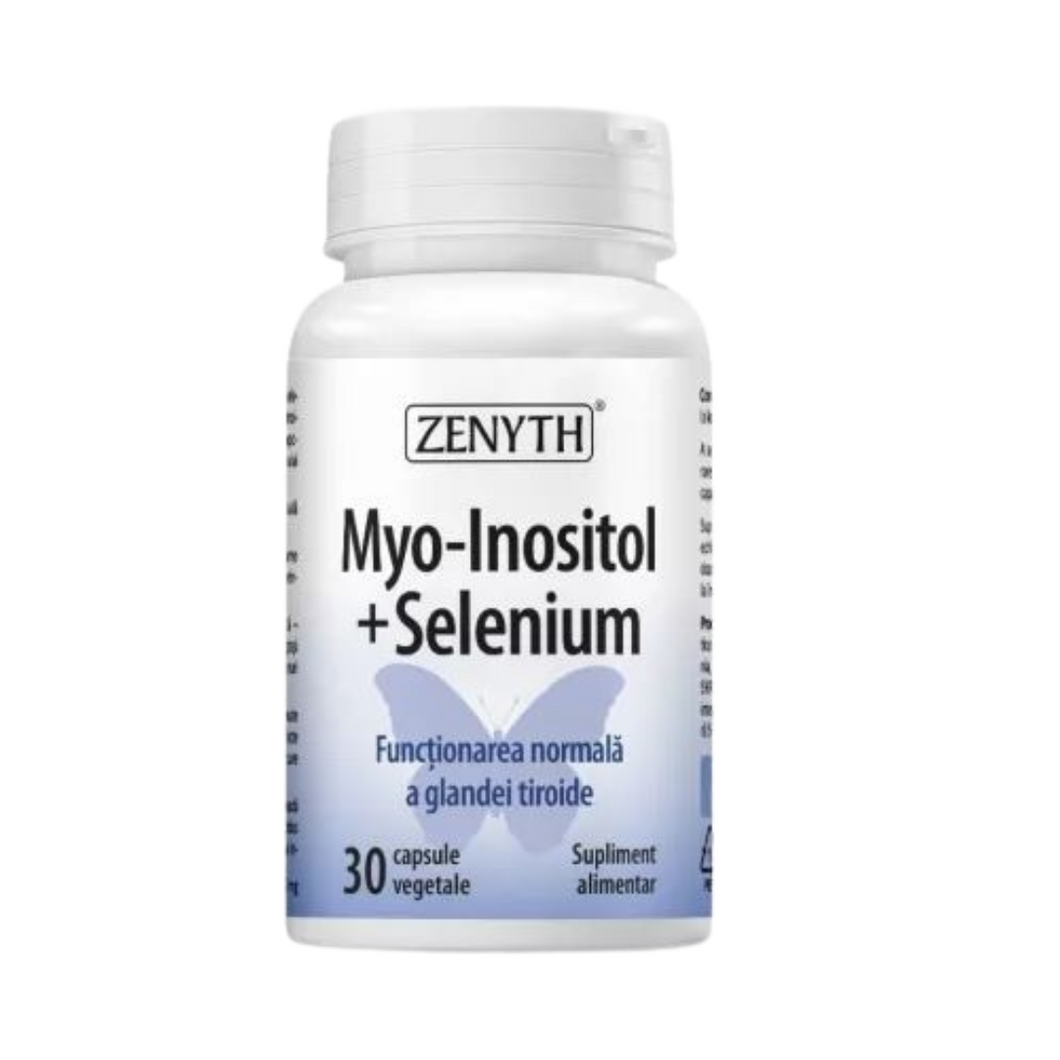 Myo-Inositol + Selenium, 30 capsules, Zenyth, hormonal balance (thyroid, ovaries)