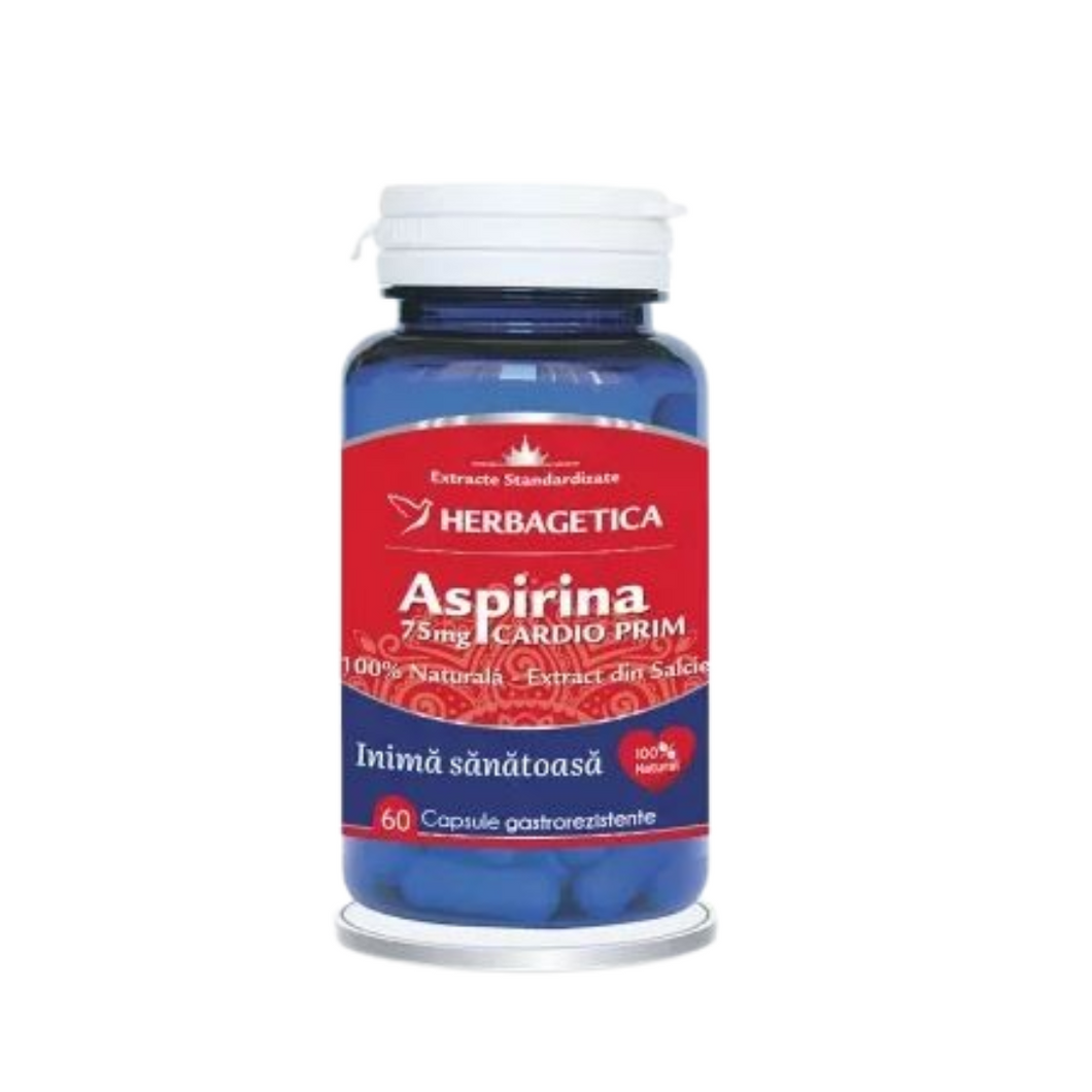 Natural aspirin Cardio Prim 60 capsules Herbagetica