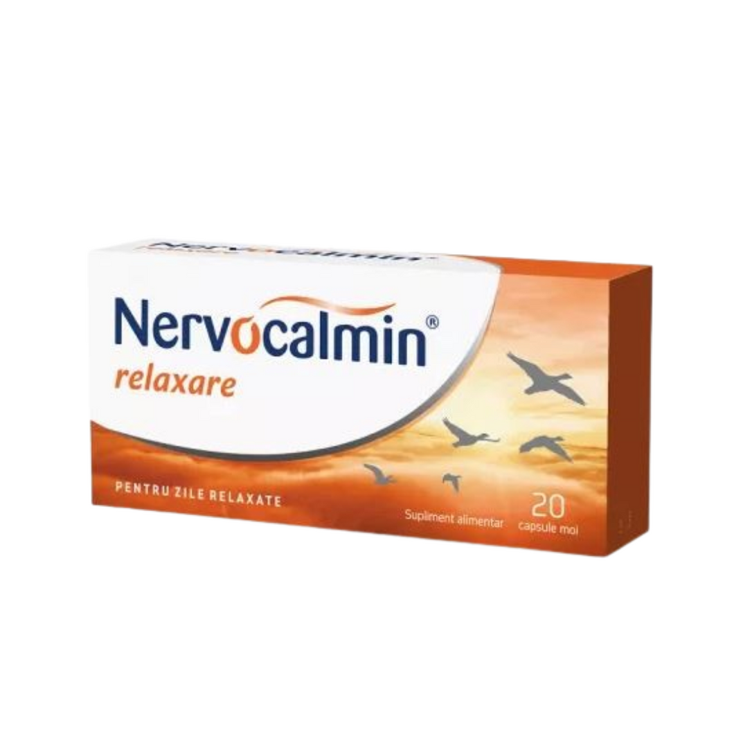 Nervocalmin Relaxation, 20 capsules, Biofarm