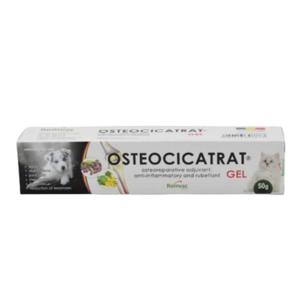 OSTEOCICATRAT GEL 50 g - Osteoreparative, anti-inflammatory and rubefacient adjuvant in joint diseases in dogs and cats