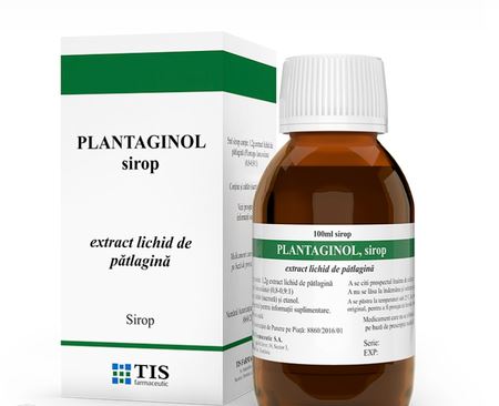 Plantaginol syrup, 100 ml