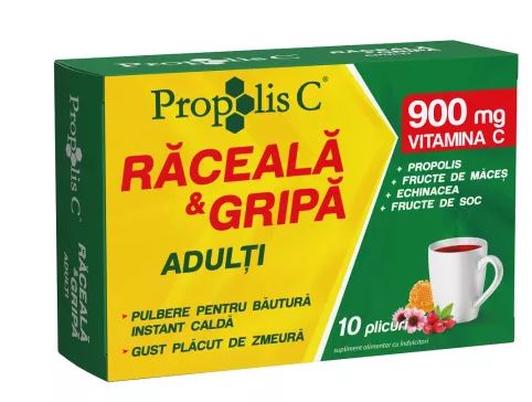 Propolis C Cold and Flu adults, 10 sachets