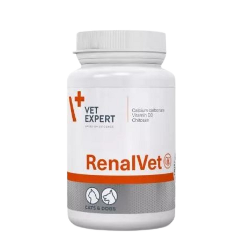 Kidney supplements for dogs and cats RenalVet Twist Off, 60 capsules, VetExpert