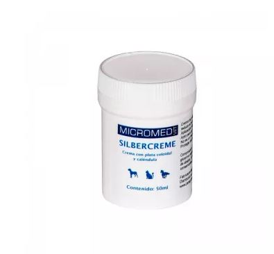 Cream with cicatrizing effect Silbercream, 50 ml, antiviral, antibacterial and regenerative action, anti-inflammatory