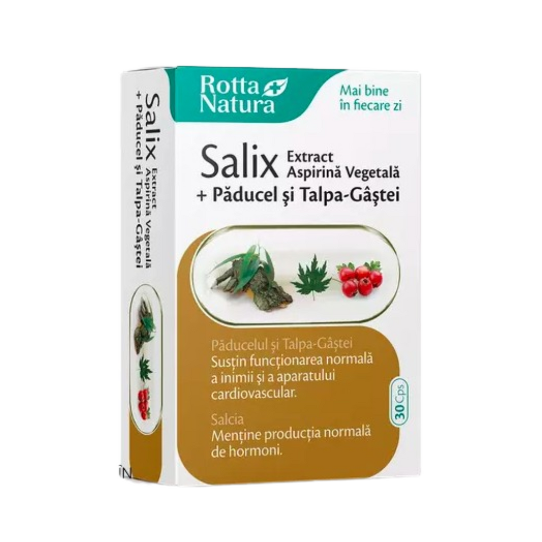 Salix extract with hawthorn and sole, 30 capsules