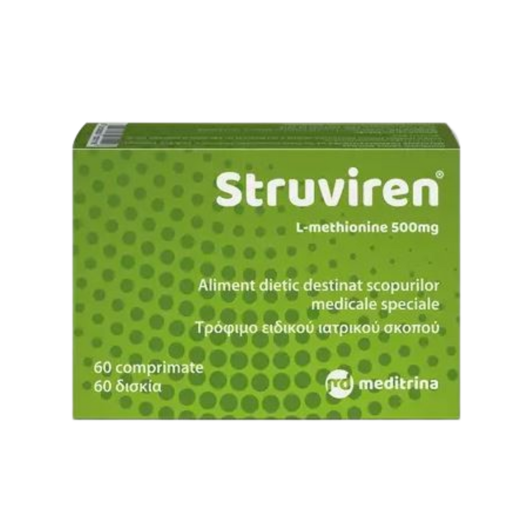 Struviren, 500 mg, 60 comprimate