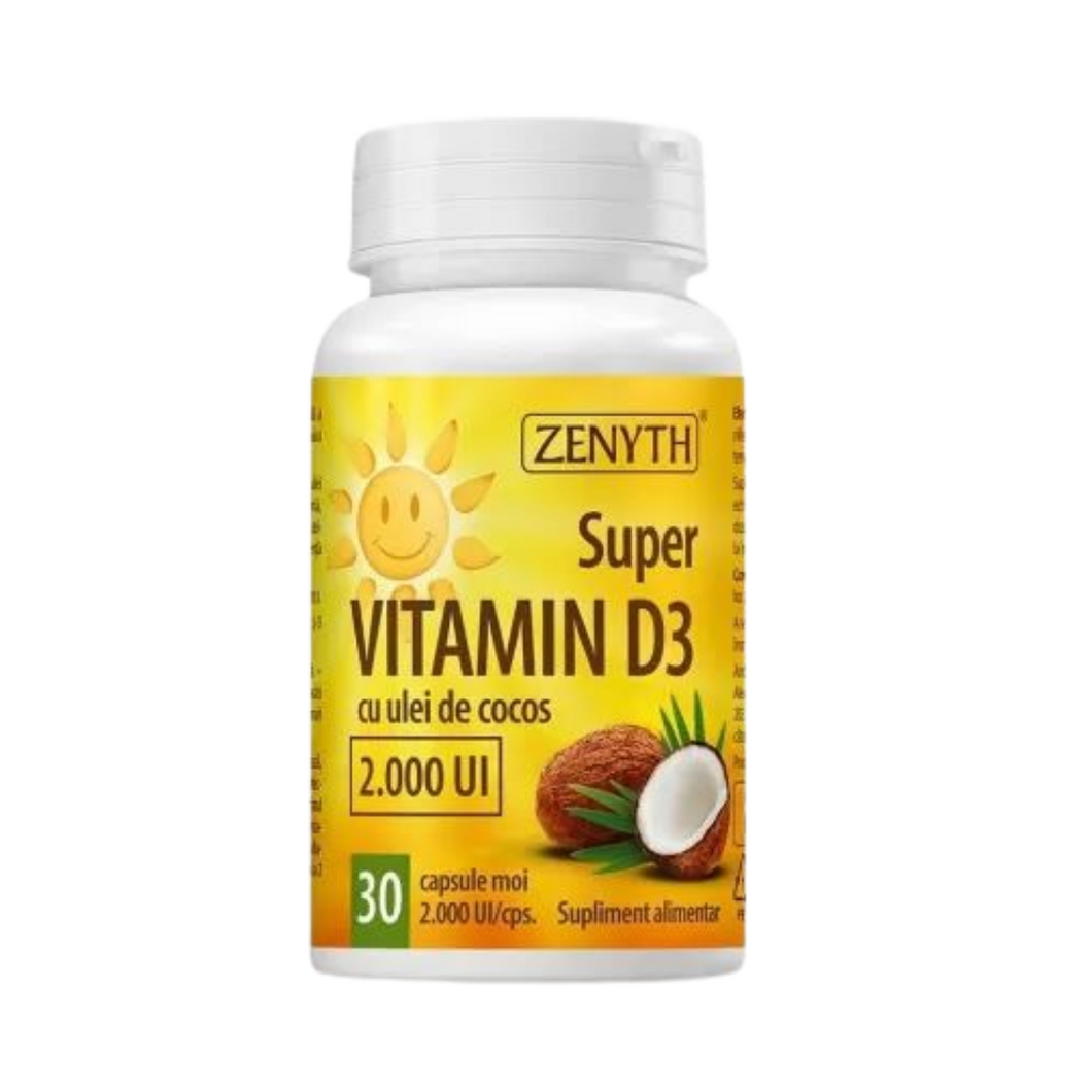 Super Vitamin D3 , 30 Softgels, Zenyth