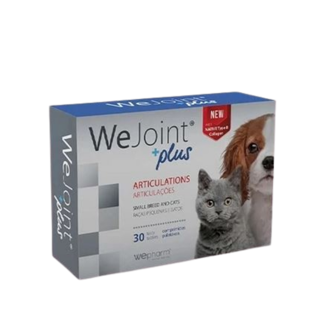 Supplement against joint inflammation for small dogs and cats WeJoint Plus, 30 tablets