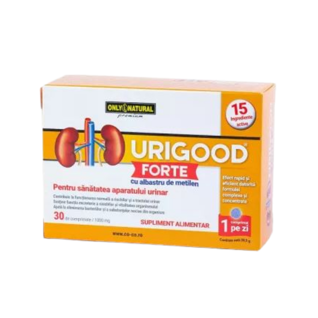 Urigood Forte 1000 mg, 30 Tablets, Urinary System and Kidneys