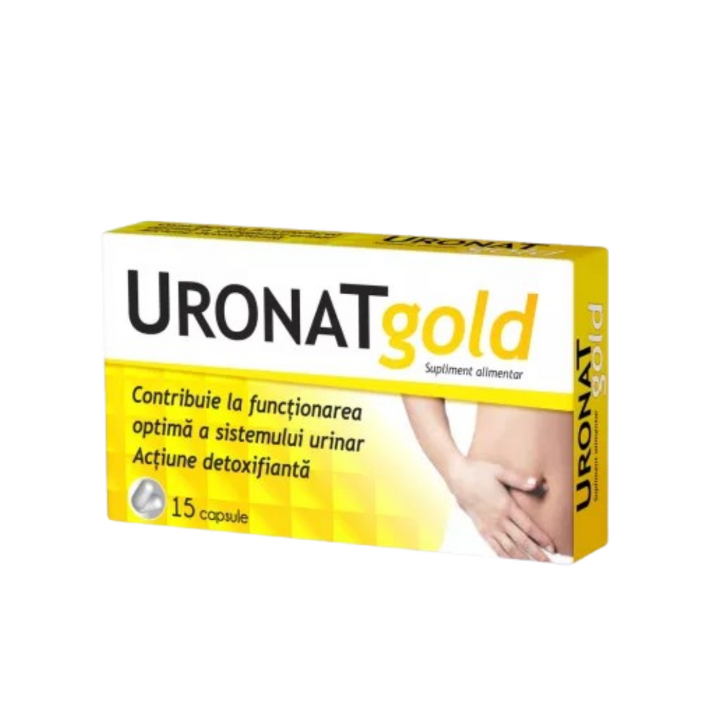 Uronat gold, 15 capsules, optimal functioning of the urinary system