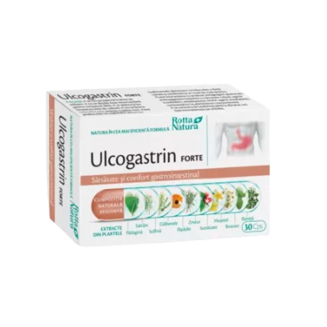 Ulcogastrin Forte, 30 capsules